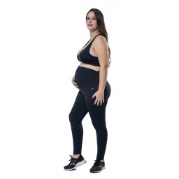 Calza Maternal embarazada Deportiva UV50 Tejido Flex Cmoda