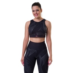 Top deportivo de Dama fitness Gym Entrenamiento uv50+ ELITE