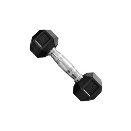 Mancuerna Hexagonales Hierro Recubierto Dumbbell 2,5 Kg