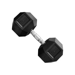 Mancuerna Hexagonales Hierro Recubierto Dumbbell 50kg