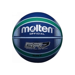 Pelota Basketball GRX7 N5 Azul/Verde Goma MOLTEN