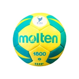 Pelota Handball n2 H1X-1800 Cuero Oficial MOLTEN