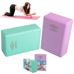 Bloque de Yoga Rosa 23x15x7.5 cm - Ladrillo Pilates UMBRO