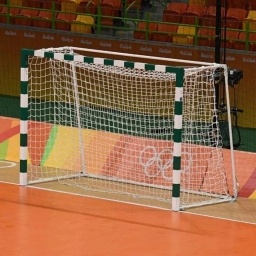 Par Redes Arco 4mm Ftbol 5sala Handball 3,2x2,1m Seda GISMAR