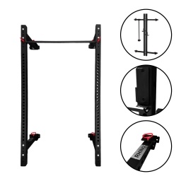 Power Rack Comercial On Wall Plegable Multifuncin 3323 RHINO