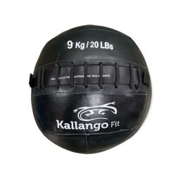 Pelota Medicinal WallBall Crossfit Fuerza Gym 9kg Kallango