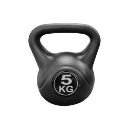 Pesa Rusa Kettlebell de Mano Recubierta en Plstico 5kg TPUY