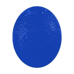 \nPelota Ejercitadora Gel Ovalada 6 cm Azul TPUY