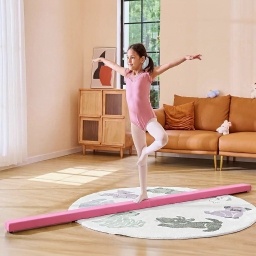 Viga de Equilibrio Profesional 2.7 Plegable con Base Antideslizante