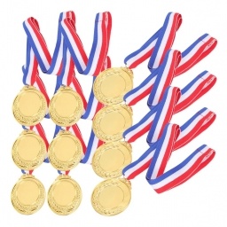 Pack x50 Medallas Premio Imitaci�n Oro 6.5cm F�tbol Basketball Hockey