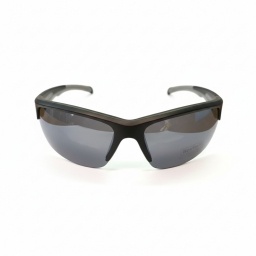 Lentes De Ciclismo Polarizados Negro Con Patilla Gris