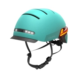 Casco bicicleta Smart Livall BH51 SOS Turquesa