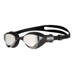 Lentes de Nataci�n Arena Cobra Tri Swipe Mirror Silver Black SW4 Triatl�n Antivaho Profesional