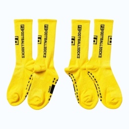 Kit x2 Medias Antideslizantes F�tbol Adulto Cortas Alto Rendimiento