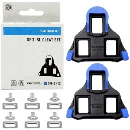 Cala de Pedal Shimano SM-SH12 Azul SPD-SL 2� Pivotante - Par con Material de Fijaci�n