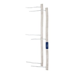 Soporte para Antenas de Voleibol Gismar Redes - Par - Blanco - Canchas Profesionales y Recreativas