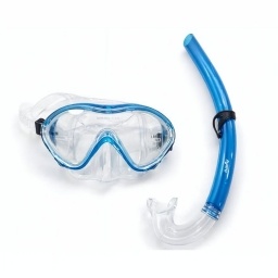 Set de Snorkel y M�scara Hydro JR para Ni�os - Vidrio Templado Anti-Fog,